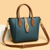 Colorful PU leather women handbags shoulder bags lady sac factory source small MOQ