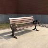 High Quality Metal Outdoor Public Custom Antique Wrought Cast Iron Garden Park Bench