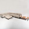 outdoor garden sofa set metal aluminum lounge set patio furniture garden sets outdoor furniture