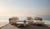 Garden Furniture Lounge Set With Quick Dry Cushion Chair Heavy Duty Outdoor Living Room Furniture Sets Metal Bedroom Furniture