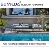 Aluminum Alloy Gazebo Pergola Outdoor Chinese Pavilion 3X3m 3X4m 3X6m 4x6m Louvered Wooden Frame with Arch