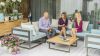 Outdoor Furniture Aluminum Frame Patio L Shape Corner Sofa Sets Metal Outdoor Sofa Courtyard Garden Sofas