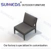 Leisure High End Customer Patio Furniture Nordic Garden Waterproof Sofa Outdoor Furniture Sofas Sets with Aluminum Table