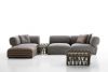 Modern Factory Living Room Rope Weaving Outdoor Garden Furniture Metal Sofa Bed Set