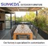 Walden New Hotel Dining Table Set Rectangle Room Table & 10-Seater Wooden Chair Set