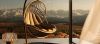 Outdoor Rattan Garden Hanging Basket Furniture Balcony Rattan Hanging Chair Indoor Rattan Wicker Swing Chair