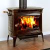 Affordable Home Black Indoor Freestanding Heating-Wood Pellet Heater Fireplace Stoves  Bedroom Furniture Set