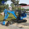 Rippa Diggers Excavators Earth-moving Machinery Micro Excavator Price Minibagger Mini Digger 1ton For Sale