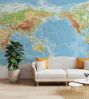 World Map Wallpaper Mu...