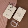 Custom Cotton Clothing Hang Tag