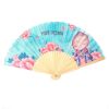 Cloth Bamboo Folding Fan