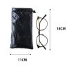 Puffer Drawstring Glasses Storage Bag