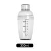 350ml Transparent Cocktail Shaker With Scale