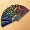 Fluorescent Folding Hand Fan