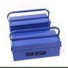 Double Layer Iron Tool Box