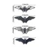 3D Bat Halloween Decoration Stickers Set