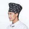 Chef Hat Adults Adjustable Elastic Band