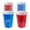 Custom 16 oz. Disposable Beer Pong Party Cups