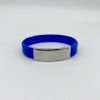 Metal Silicone Wrist Bracelet