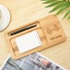 Bamboo Wireless Charging Tray