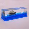 Acrylic Cruise Ship Fluid Drift Bottle