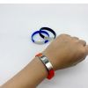 Metal Silicone Wrist Bracelet