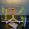 LED Acrylic Message Board