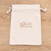 Cotton Storage Bag With Drawstring