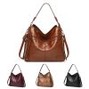 Large PU Leather Shoulder Bag