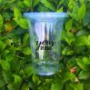 9 oz. Clear PET Cup With Lid