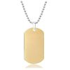 Men&#039;s Dog Tag Pendant Necklace