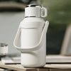 Outdoor Large Capacity Thermos Flask With Handle