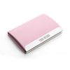 Lychee Patten Stainless Steel Card Holder