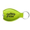 PU Leather LED Flashlight Keychain