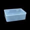 Custom Rectangular Clear Flip Top Storage Box