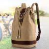 Canvas Drawstring Backpack