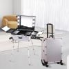 LED Rolling Travel Makeup Case