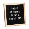 Custom Wooden Felt Letter Message Board