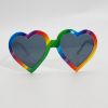 Rainbow Heart Shaped S...