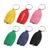 PU Leather LED Flashlight Keychain