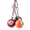 Billiard Ball Keychain