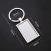 Personalized Metal Blank Keychain