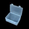 Custom Rectangular Clear Flip Top Storage Box