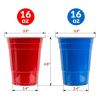 Custom 16 oz. Disposable Beer Pong Party Cups