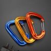 Custom D Type Spring Carabiner Hook