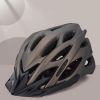 Bicycle Helmet With Detachable Visor And Tail Light