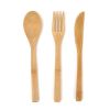 3 Pcs Bamboo Cutlery Set