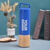 Insulated Mug With Wood Grain Non-slip Bottom