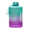 1 Gallon Gradient Color Sports Water Bottle
