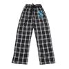 Plaid Drawstring Lounge Pants